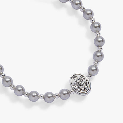 The Twilight Saga Cullen Crest Beaded Charm Bangle