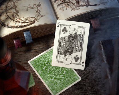 Harry Potter Playing Cards: Green (Slytherin)