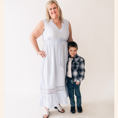 Lace Cutout Mommy & Me Dress - Women