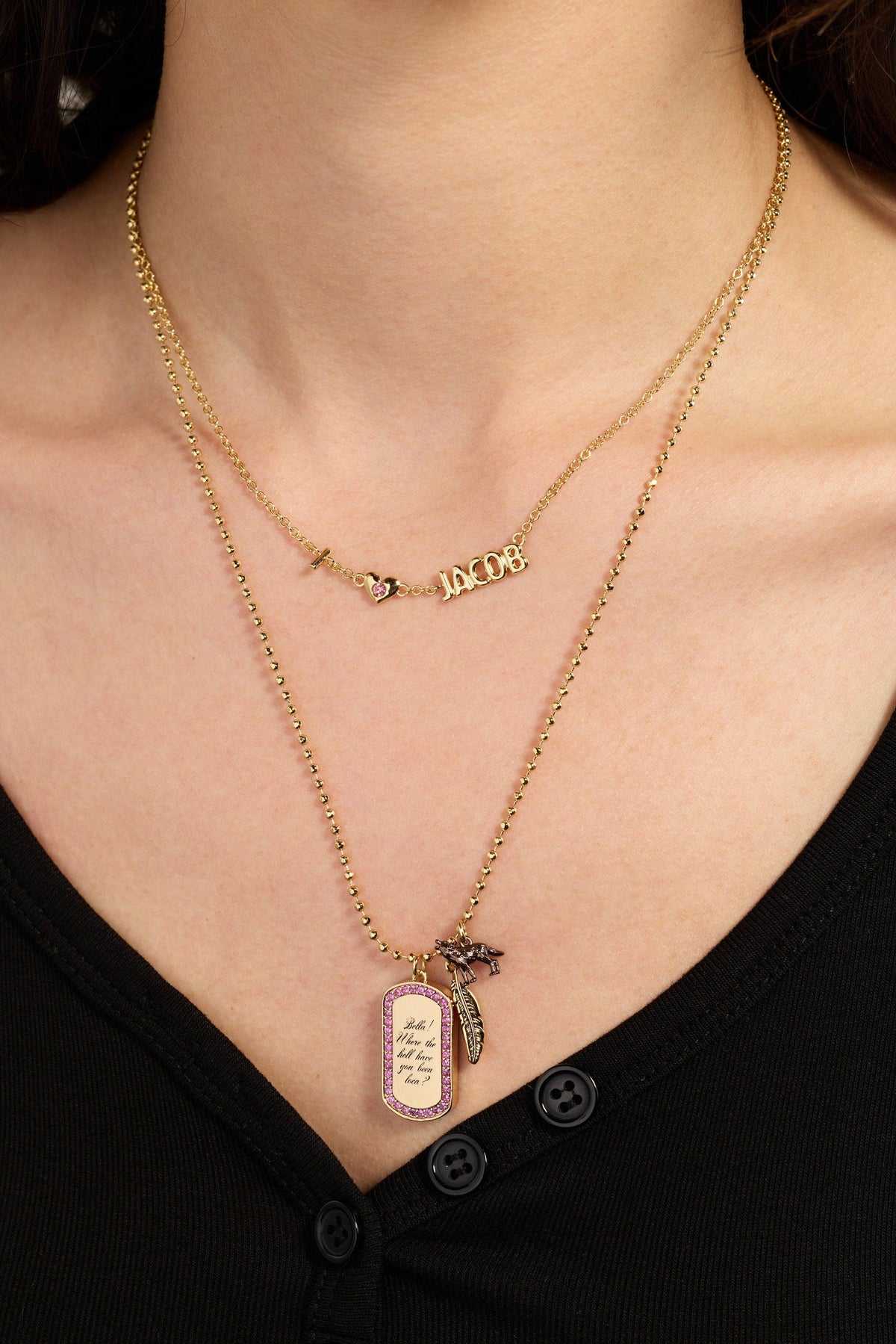 The Twilight Saga Jacob Pendant Necklace