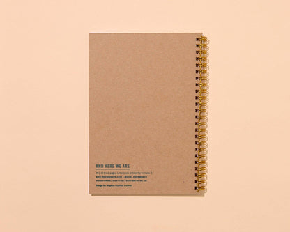 Macaroni Letterpress Spiral Notebook - Foodie, Pasta