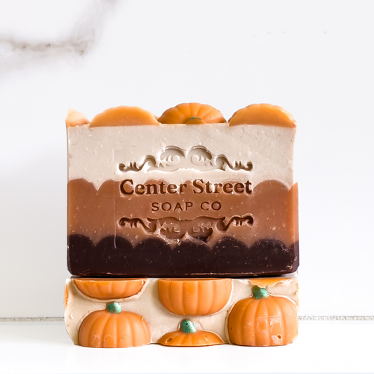 Pumpkin Spice Handmade Soap Bar - 4oz