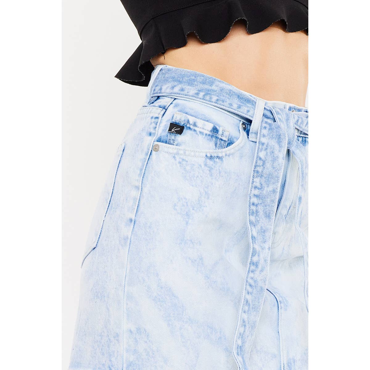 KanCan Belted Skirt