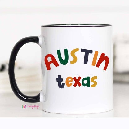 St Helens Personalized Mug, City State