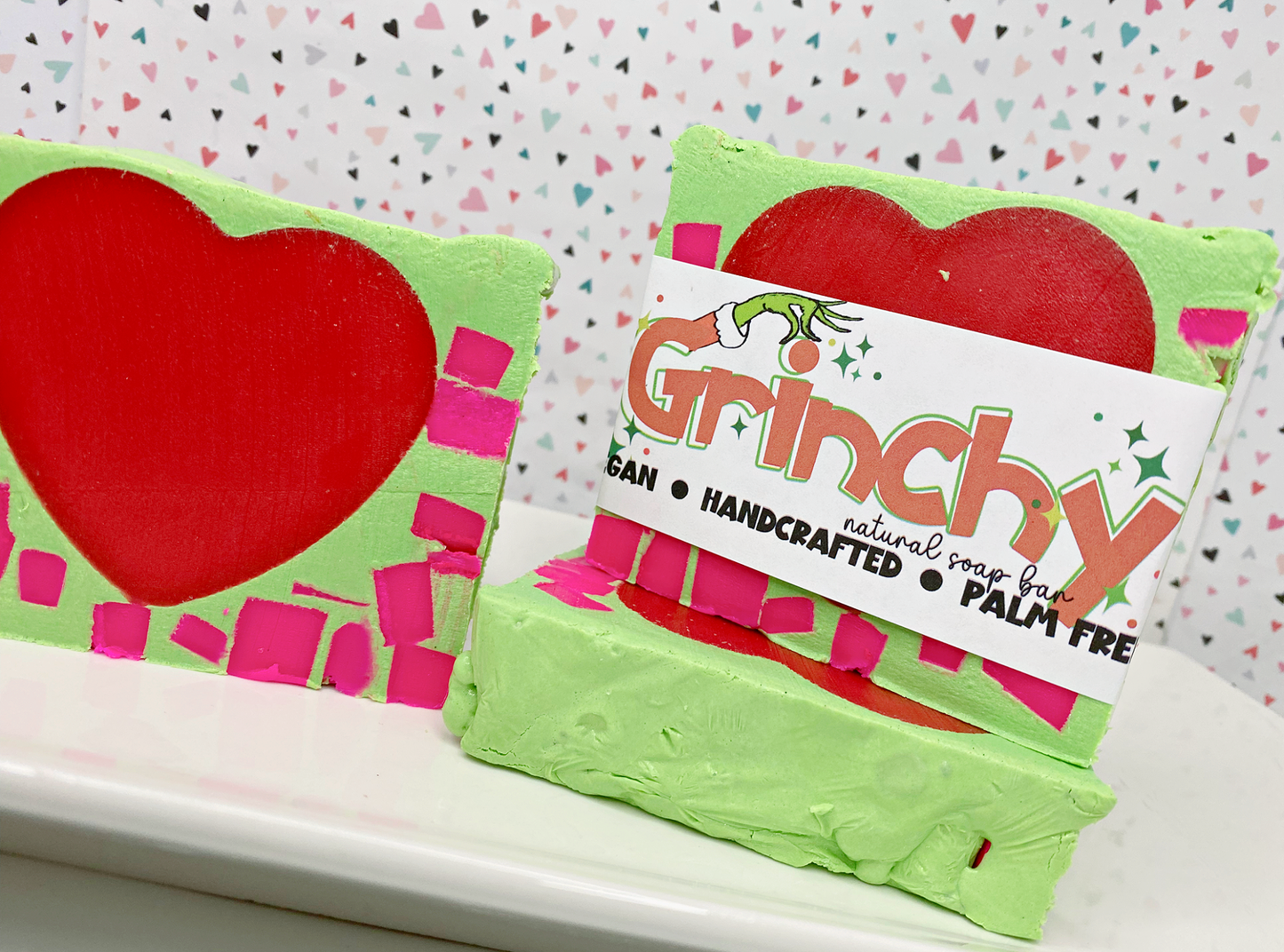 Grinchy - Handmade Soap Bar