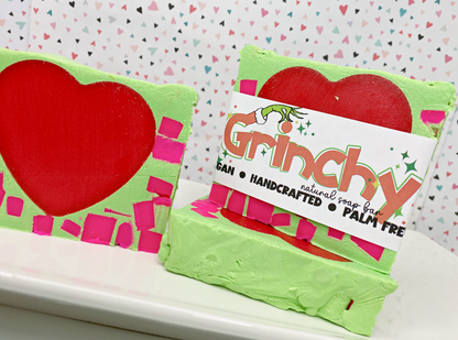 Grinchy - Handmade Soap Bar