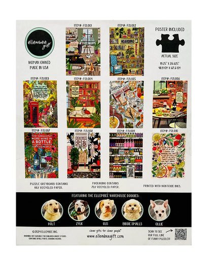 Wallet Glasses Keys -1000 piece soft touch Jigsaw Puzzle