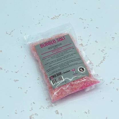 Bath Soak - Bubble Salt: Cotton Candy / 100g