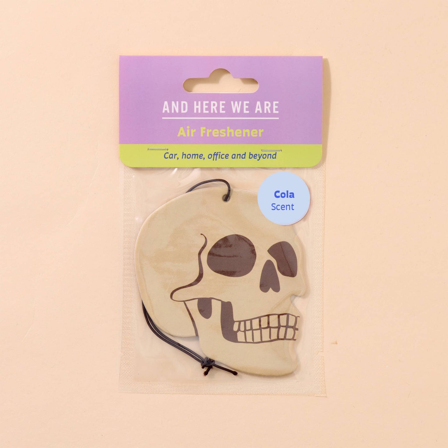 Skull Air Freshener - Cola scent- Halloween Spooky