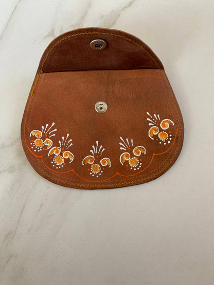 Malala leather coin purse