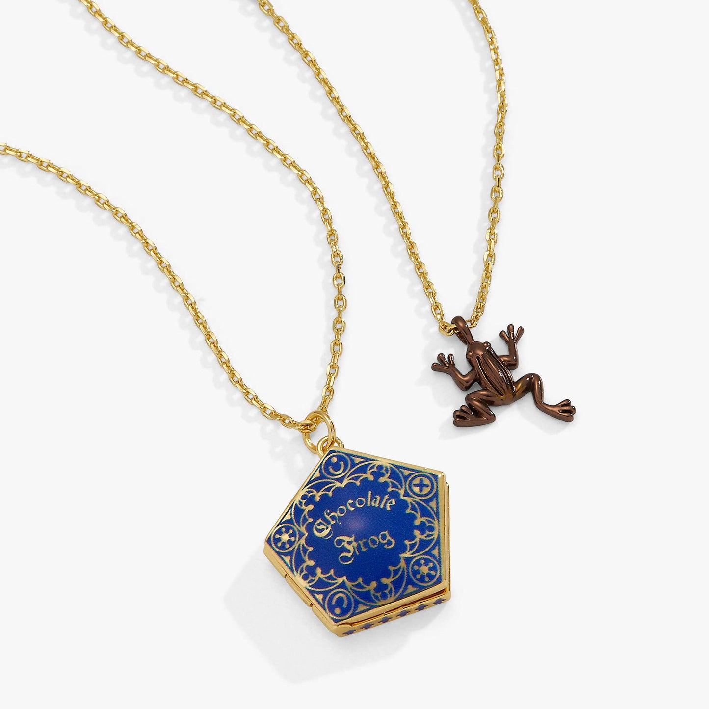 Harry Potter™ Chocolate Frog Necklace Set: Two Tone