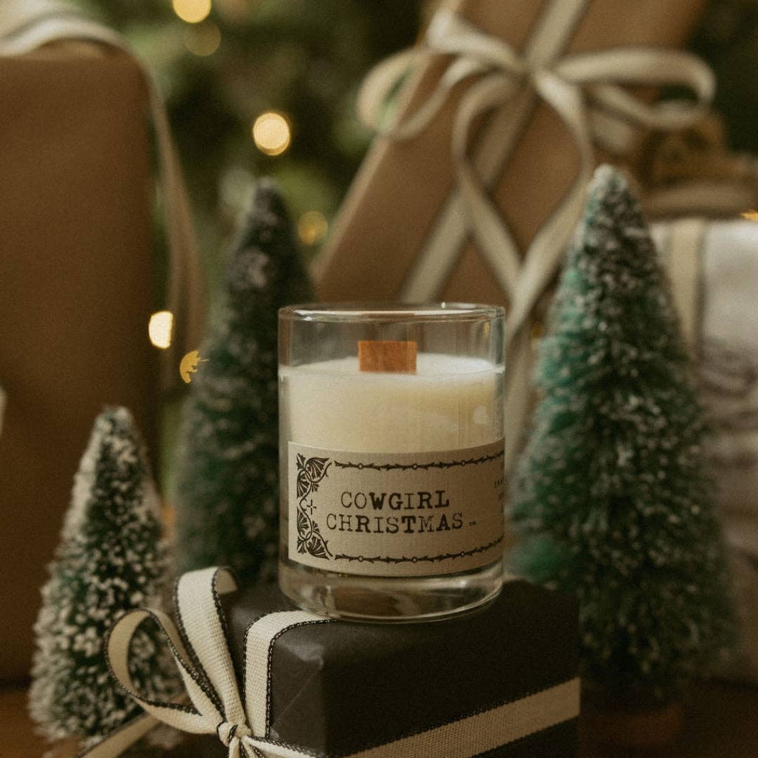 Cowgirl Christmas Candle 2 oz. - Drifter