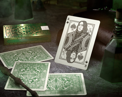 Harry Potter Playing Cards: Green (Slytherin)