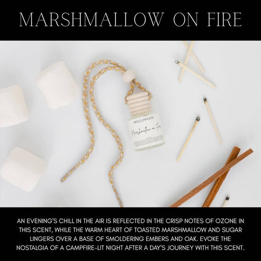 FALL CAR DIFFUSERS: Marshmallow On Fire
