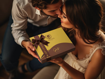 Chocolate Gift Box Gold Collection, Premium Luxury Box
