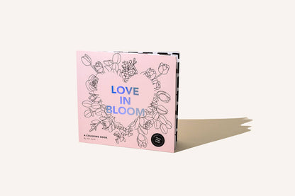 Love in Bloom: A Romantic Adult Coloring Book