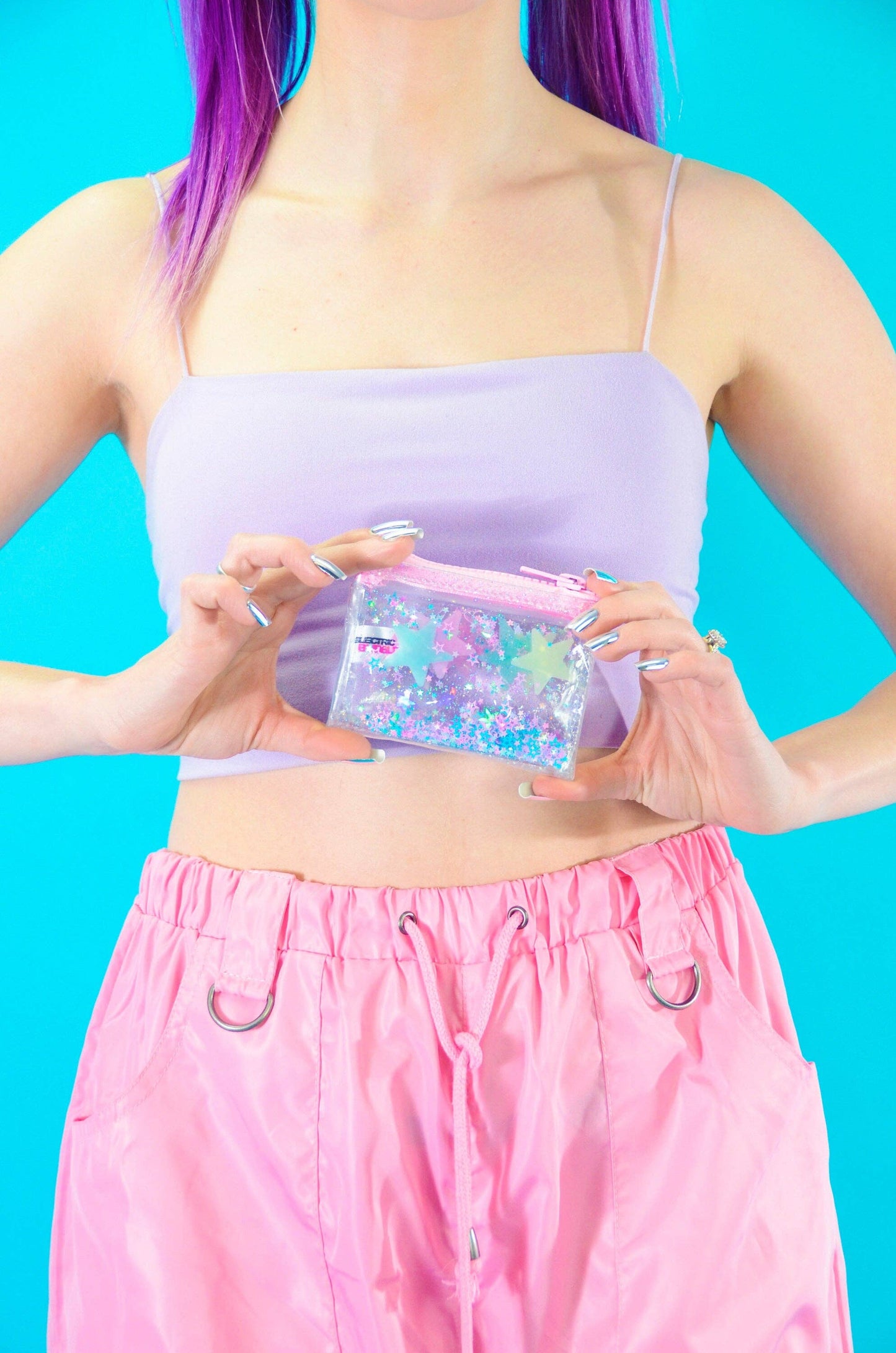 Liquid Glitter Coin Purse - Glow Girl