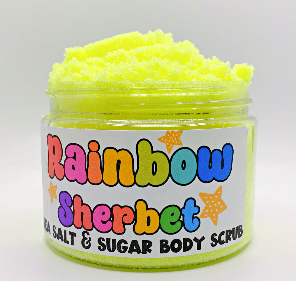 Rainbow Sherbet - Sea Salt and Sugar Body Scrub 