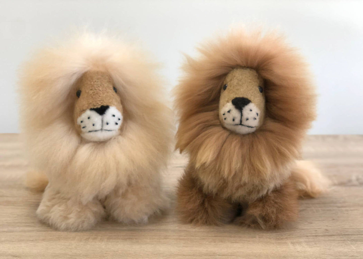 Alpaca Stuffed Animal - Small Lion 9"