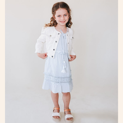 Lace Cutout Mommy & Me Dress - Child