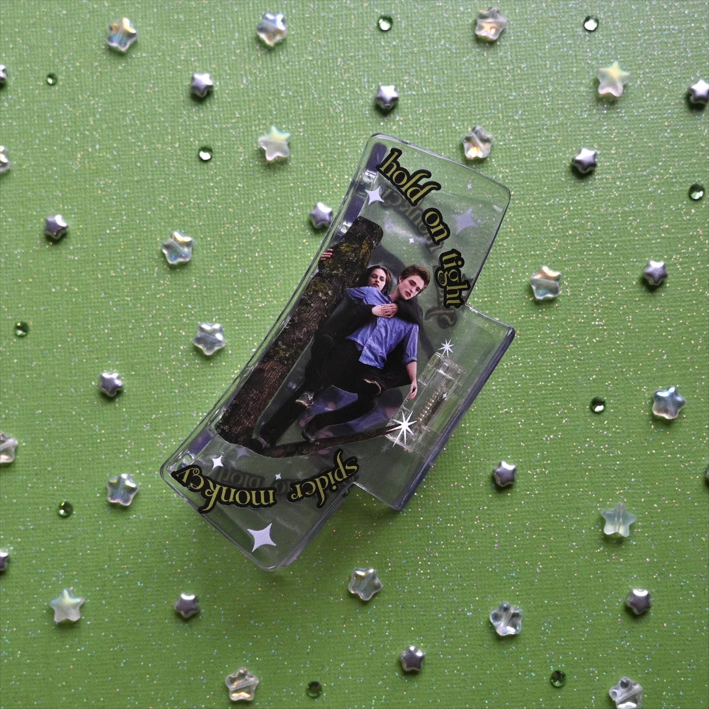 Hold on Tight Clip: Clear / Large