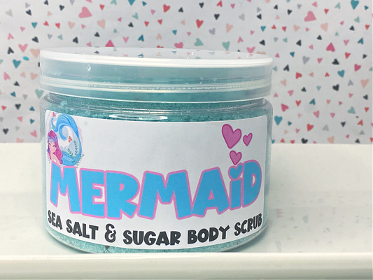 Mermaid Sea Salt and Sugar Body Scrub