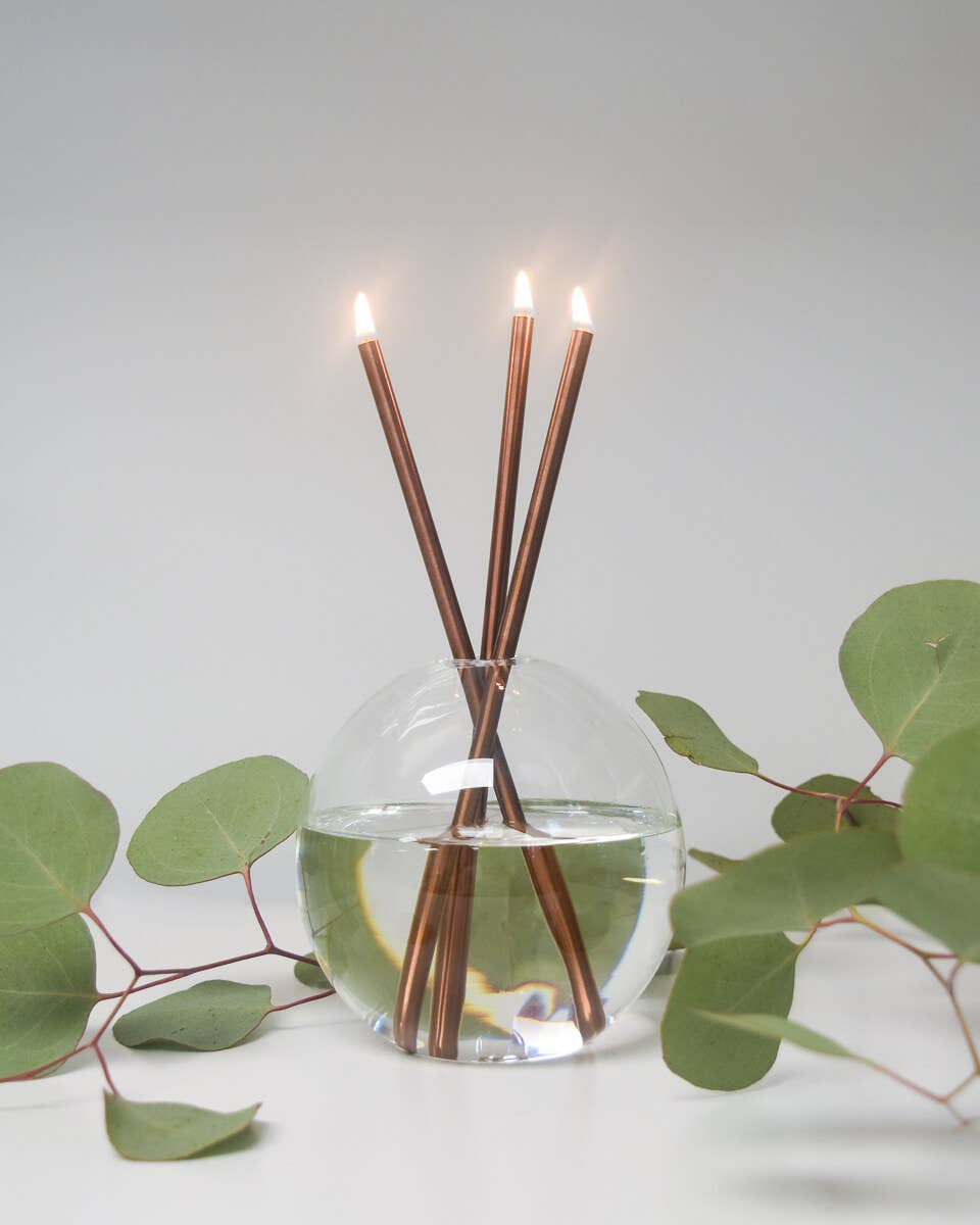 Copper Everlasting Candle - Reusable Steel Candles