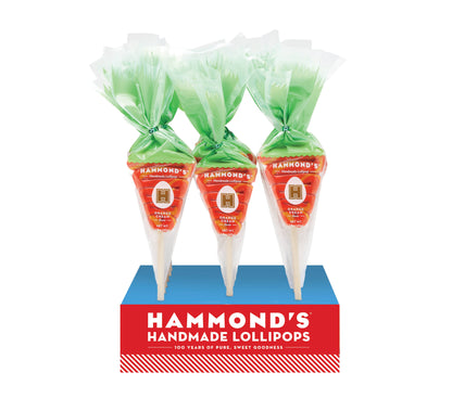 Easter Carrot Orange Cream Lollipop