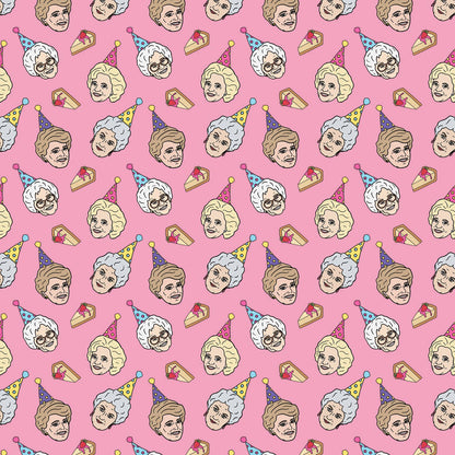 Golden Birthday Wrapping Paper