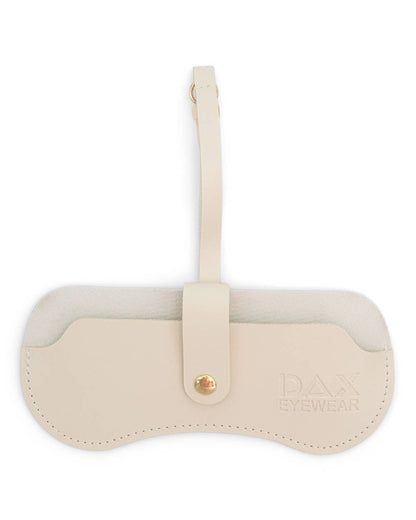 Eyewear Clutch for Sunglasses - Scratch Protection: Beige